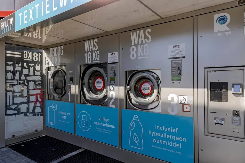 De textielwasserette van Pro Carwash Epe
